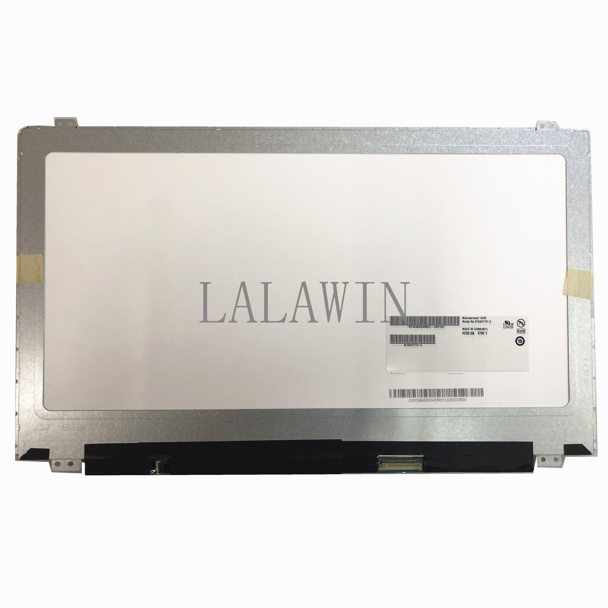 B156HTT01.0 With TOUCH Digitizer LED Display Laptop Screen 40 pins For Dell  1920X1080